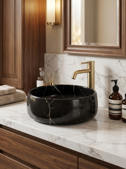 Nero Cylinder Vessel Sink