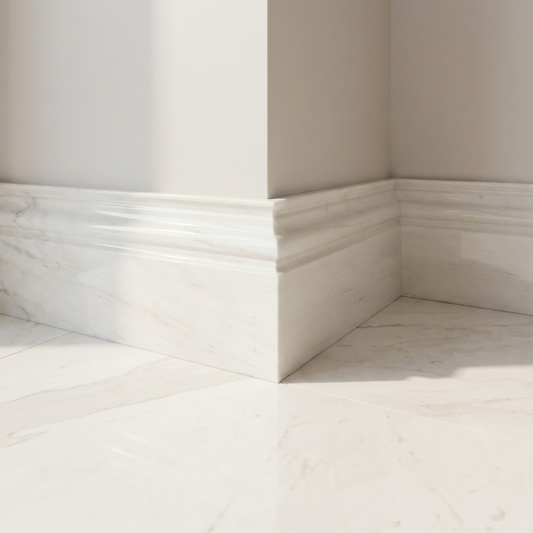 Dolomite polished base molding - bedroom skirting
