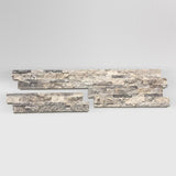 Silver Travertine Ledger Panel 6"x24"