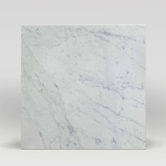 White Carrara Honed 24