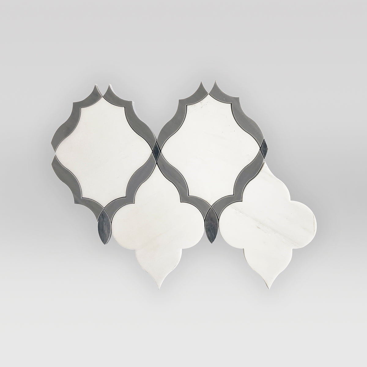 Big Lantern Dolomite and Gray Marble Mosaic