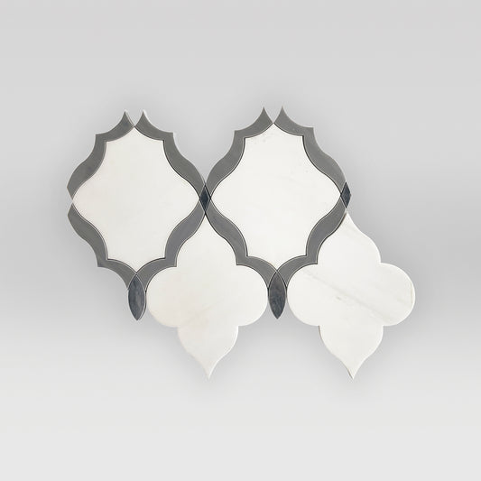 Big Lantern Dolomite and Gray Marble Mosaic
