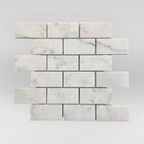 Calacatta Gold Polished 2"x4" Marble Mosaic
