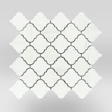 Dolomite Polished Arabesque Marble Mosaic