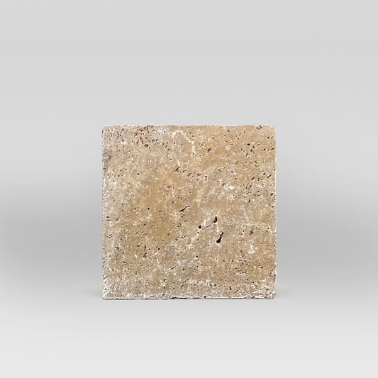 Noce Travertine Tumbled 12"x12" Tile
