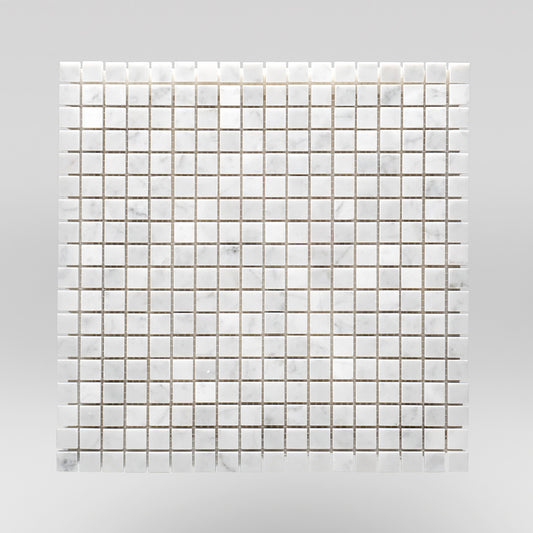 Oriental White/Eastern White Polished 5/8"x5/8" Mosaic Tile