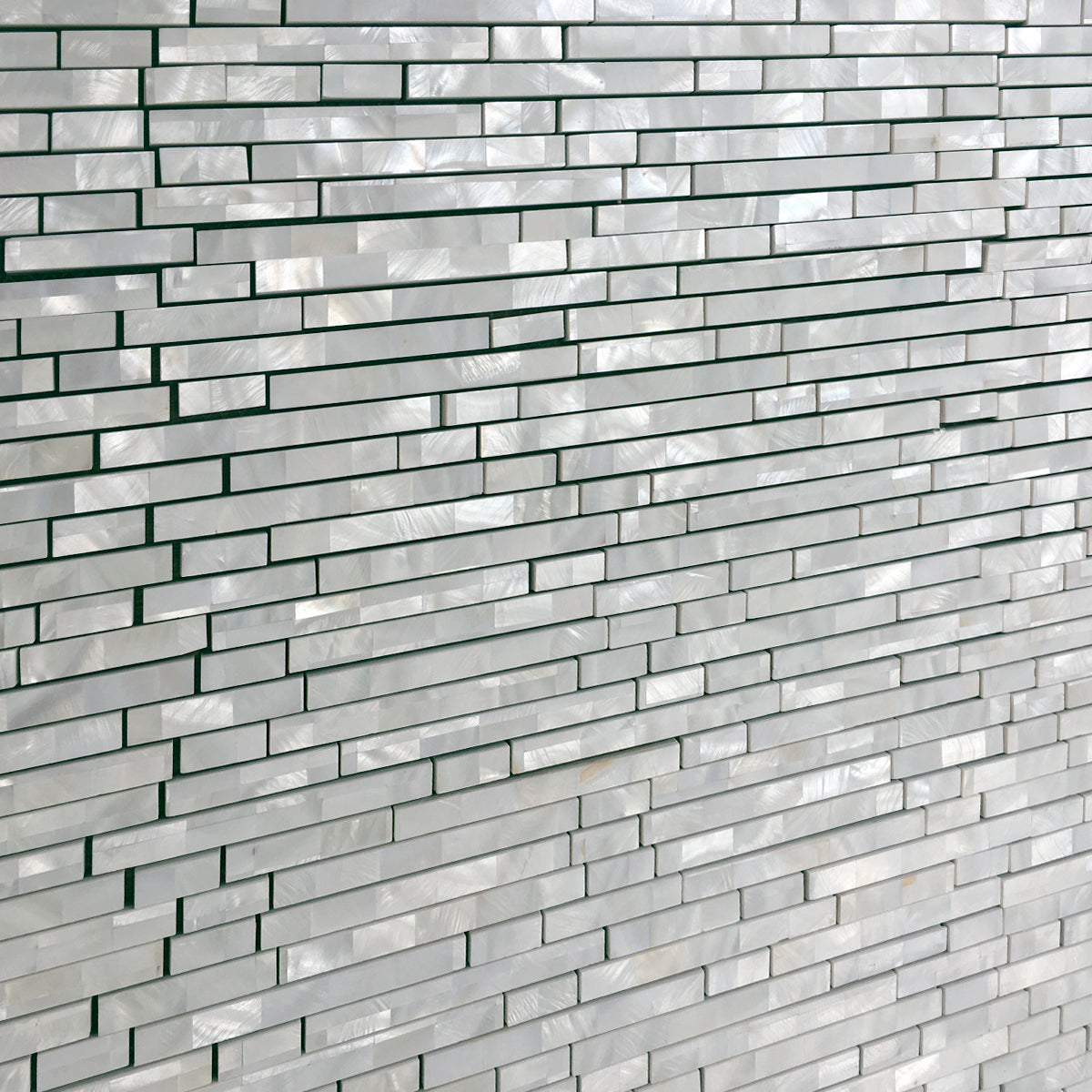 Random Sticks Mother of Pearl Marble Mosaic
