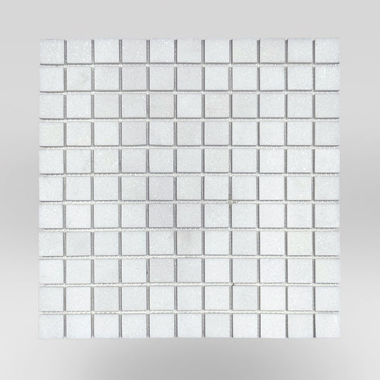 Thassos Polished 1"x1" Mosaic Tile