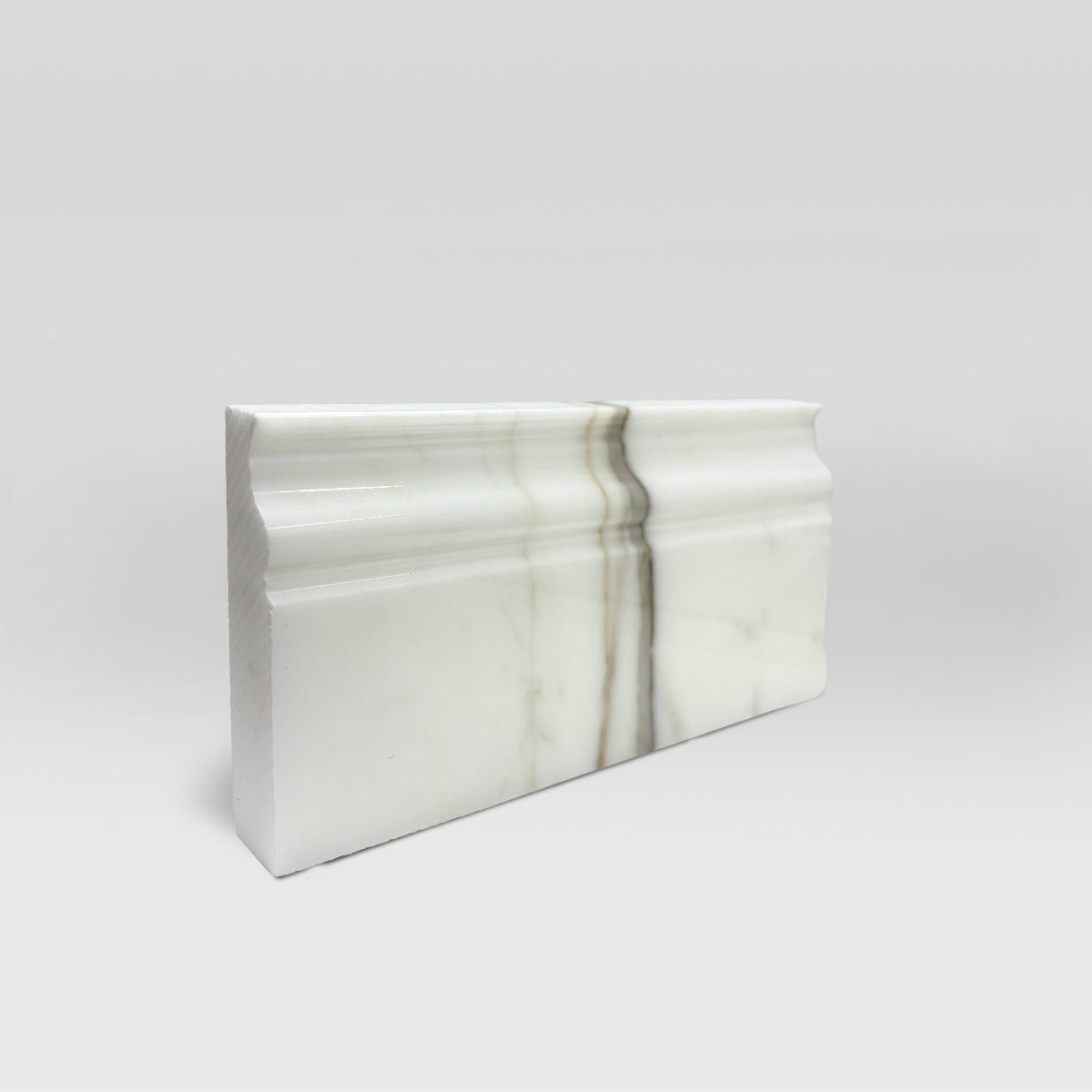 Calacatta Gold Polished Base Marble Molding