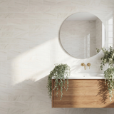Dolomite polished 3x6 subway marble tile - bathroom wall