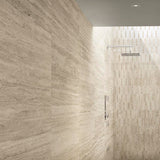 Tale Navona Lucidato Polished 12"x24" Travertine Look Porcelain Tile