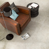 District Gray Matte 14"x28" Stone Look Porcelain Tile