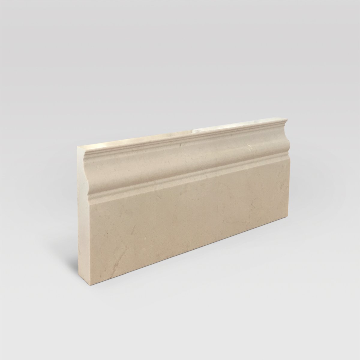 Crema Marfil Select Polished Base Marble Molding - BigAppleMarble.com