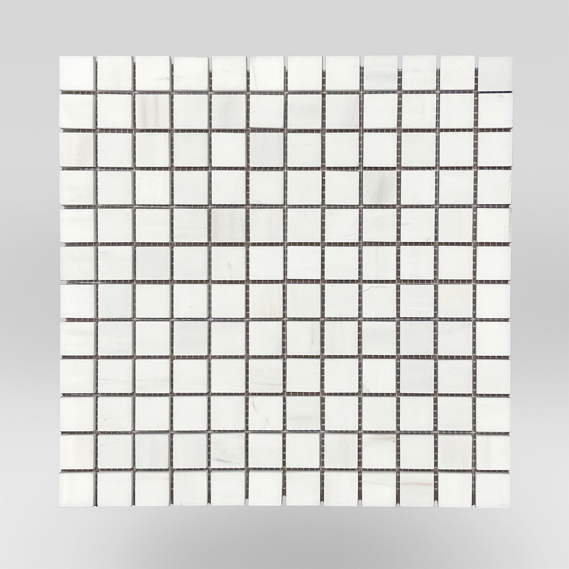 Dolomite Polished 1"x1" | Marble Mosaic | Square | BigAppleMarble.com