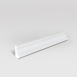 Thassos Polished Chair Rail Marble Molding - BigAppleMarble.com