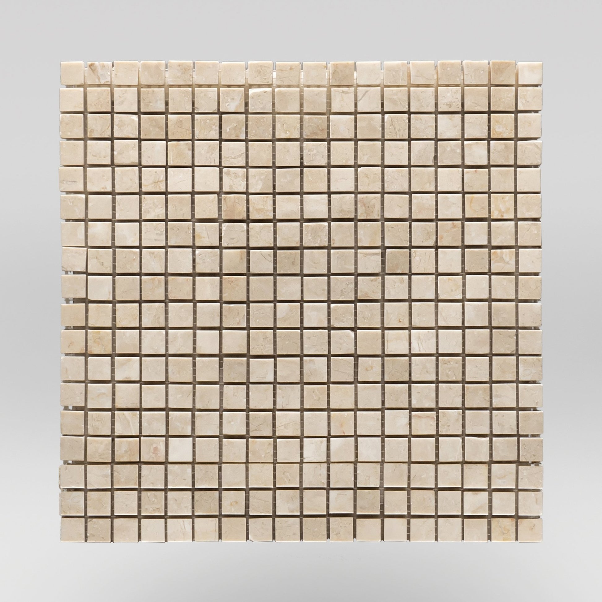 Bursa Beige Polished 5/8"x5/8" Marble Mosaic / Square BigAppleMarble.com