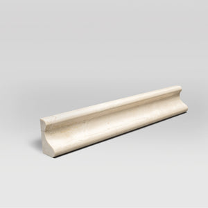 Crema Marfil Select Honed Chair Rail | Marble Moulding | BigAppleMarble.com