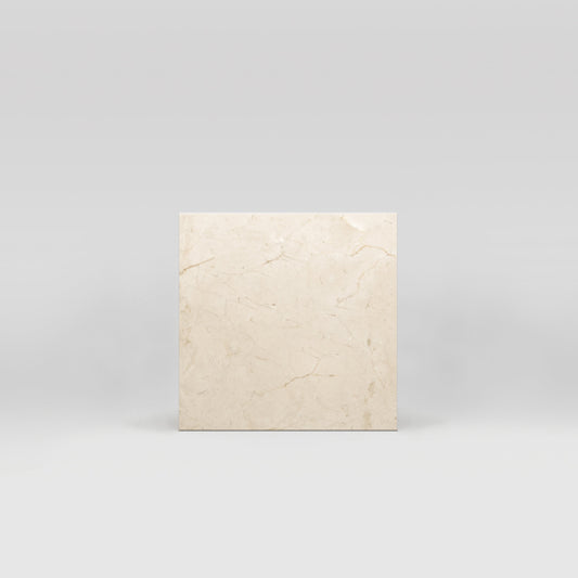 Crema Marfil Select Polished 4"x4" | Marble Tiles | BigAppleMarble.com