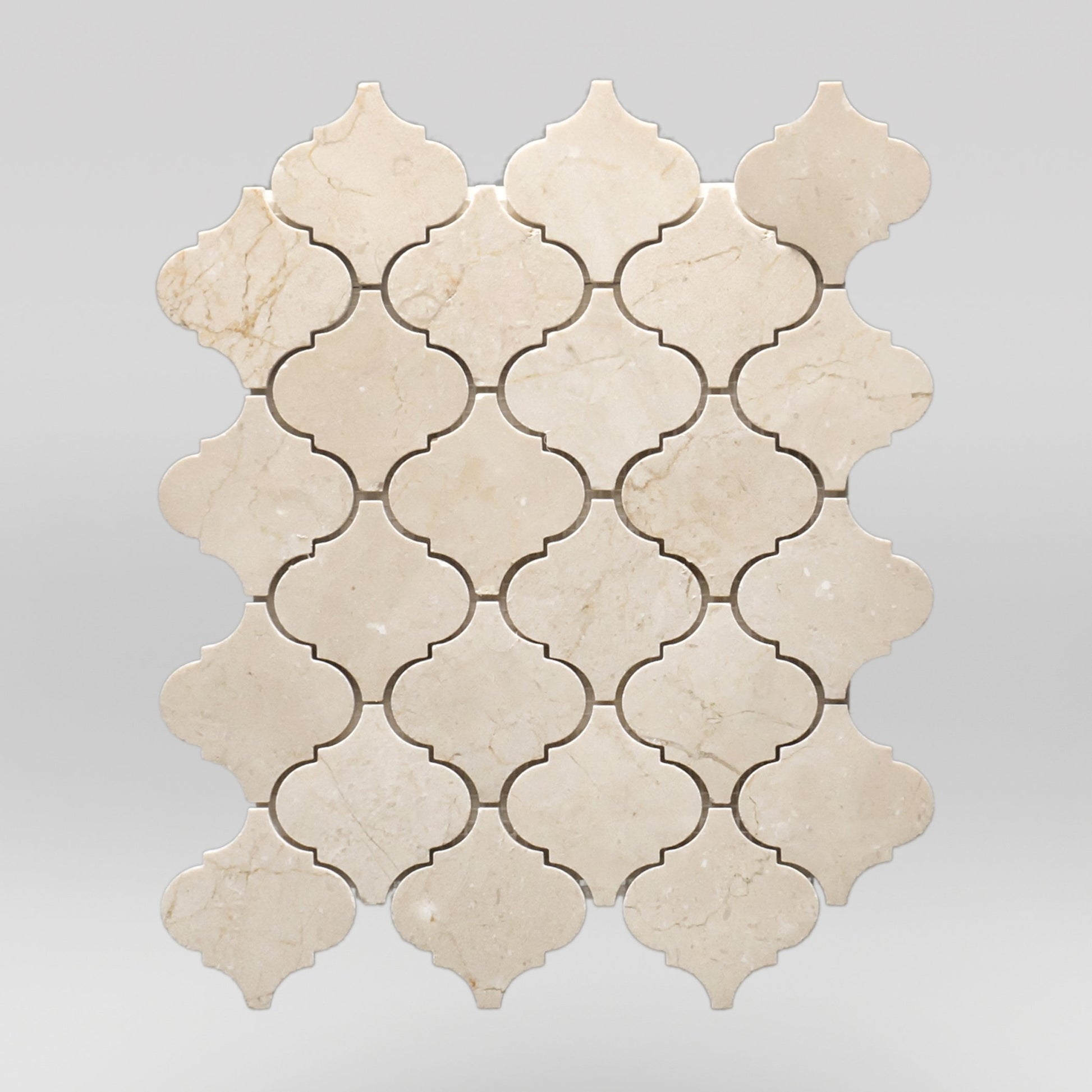 Crema Marfil Select Polished Lantern | Marble Mosaic | BigAppleMarble.com