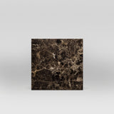 Dark Emperador Polished 12"x12" | Marble Tiles | BigAppleMarble.com