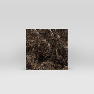 Dark Emperador Polished 6"x6" | Marble Tiles | BigAppleMarble.com