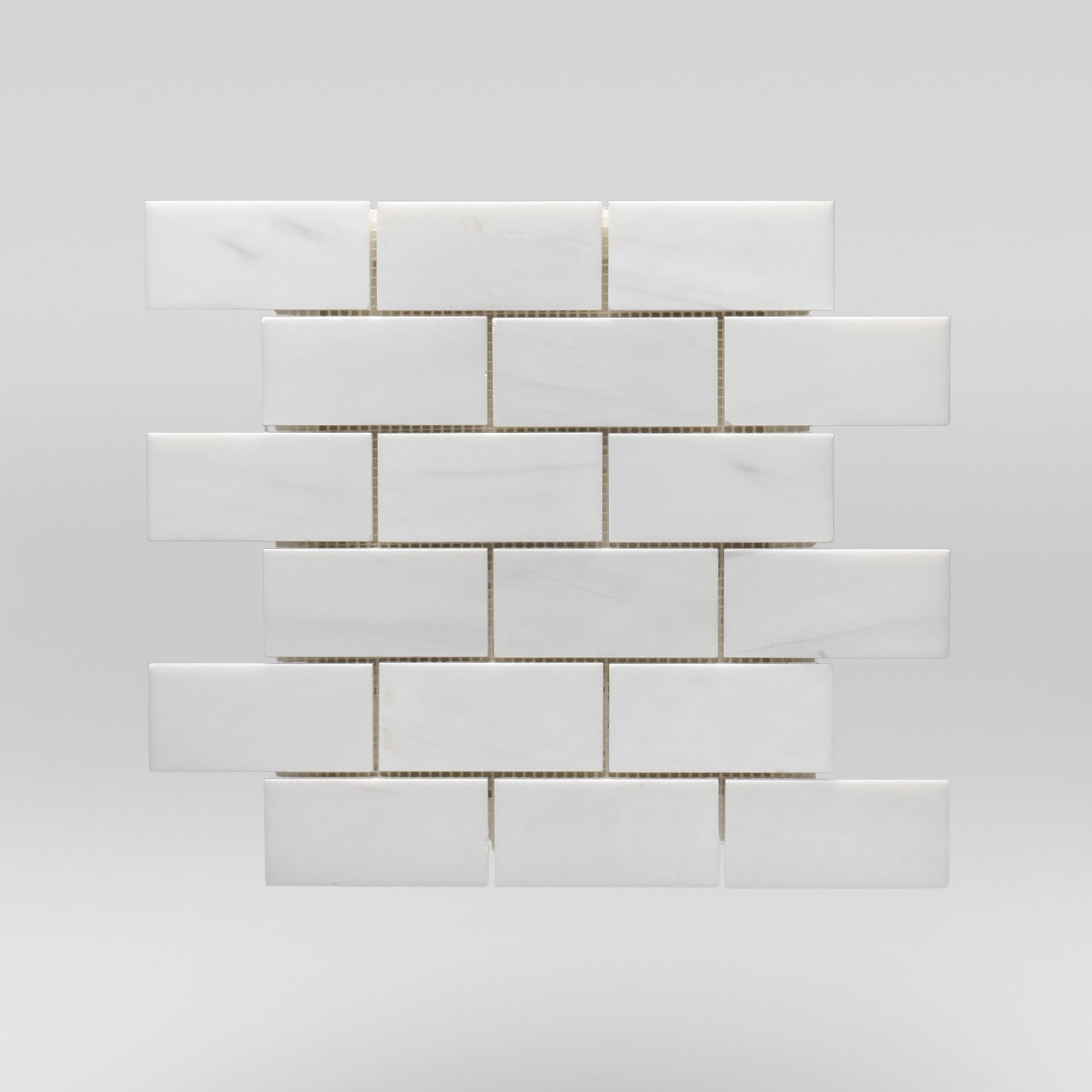Dolomite Polished 2"x4" | Marble Mosaic | Brick | BigAppleMarble.com