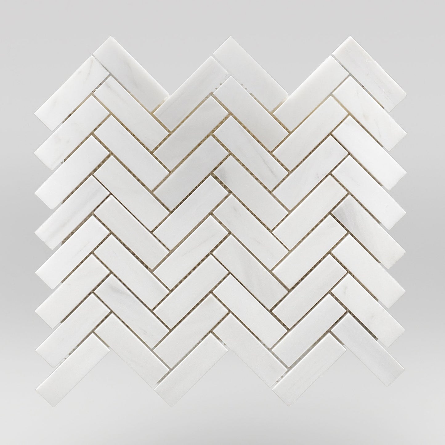 Dolomite Polished Herringbone 1"x3" | Marble Mosaic | BigAppleMarble.com