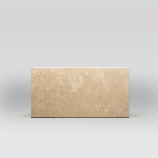 Ivory (White) Travertine Honed 6"x12" Travertine 6"x12" / Honed BigAppleMarble.com