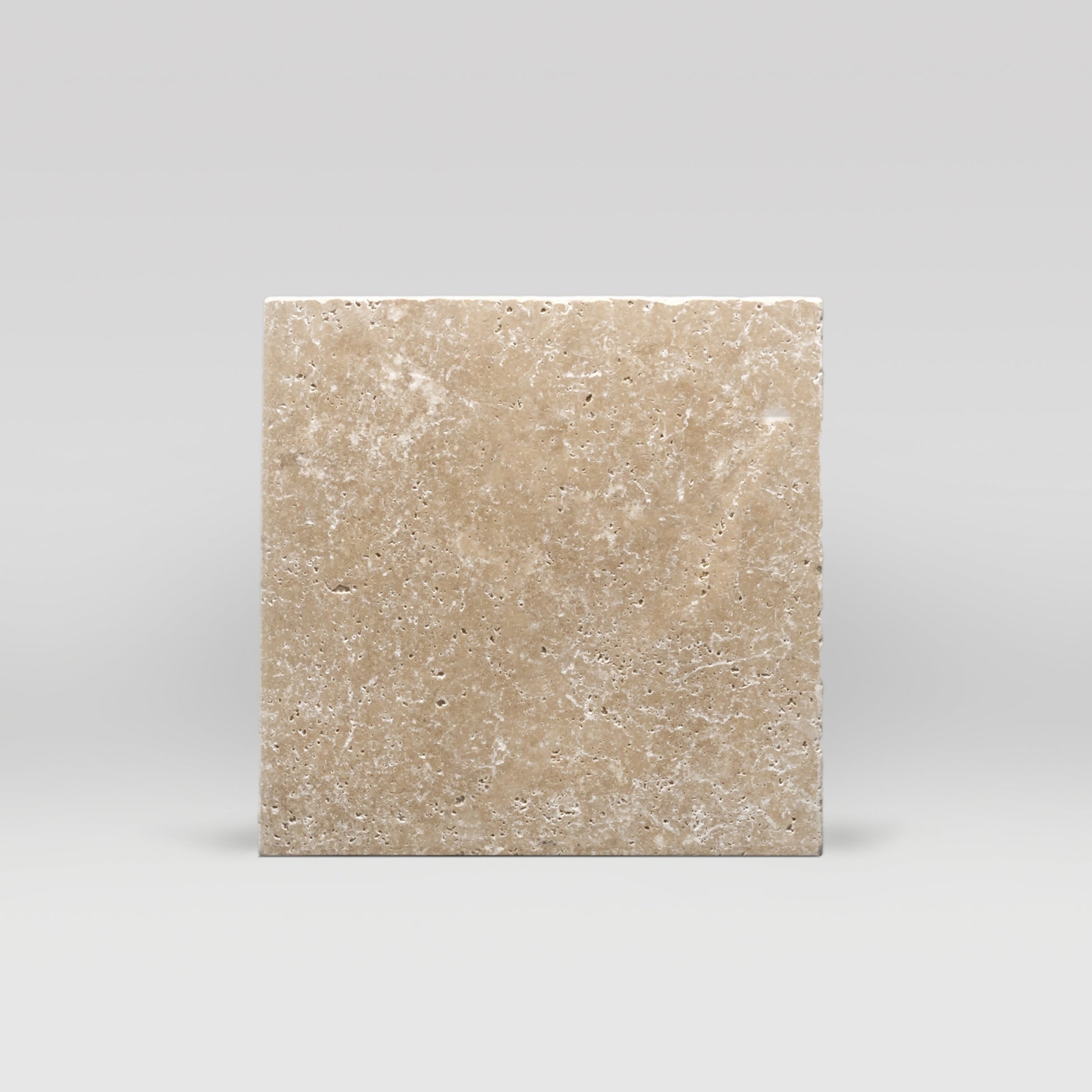 Ivory (White) Travertine Tumbled 12"x12" Travertine 12"x12" / Tumbled BigAppleMarble.com