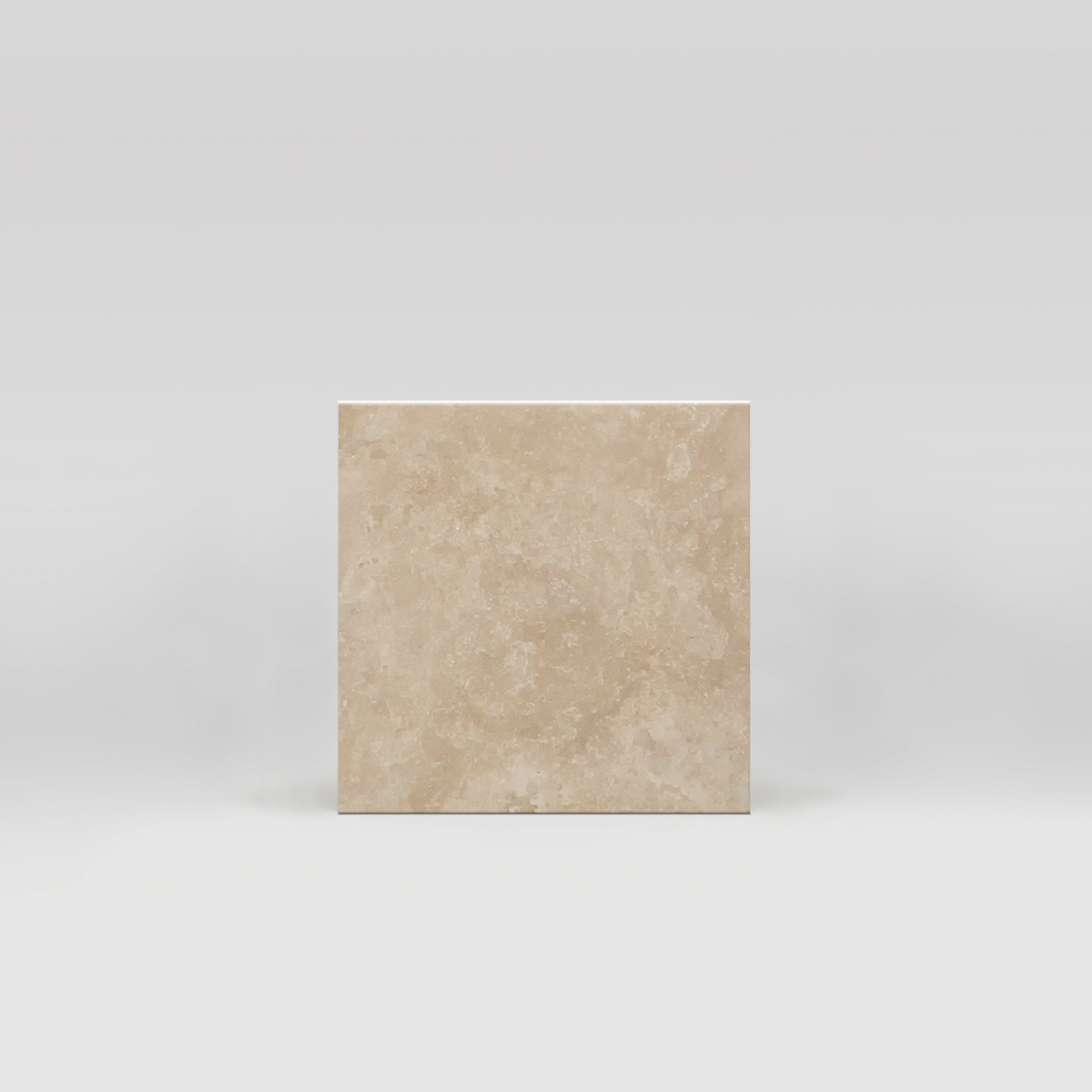 Ivory (White) Travertine Tumbled 6"x6" Travertine 4"x4" / Honed BigAppleMarble.com