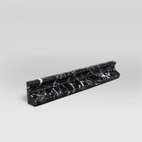 Nero Marqouina Polished Chair Rail Marble Moulding - BigAppleMarble.com