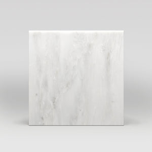 Oriental White/Eastern White Honed 18"x18" Marble Tiles 18"x18" / Polished BigAppleMarble.com
