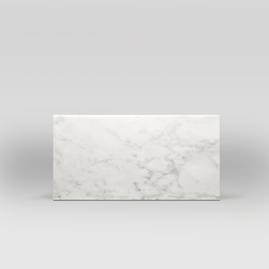 Oriental White/Eastern White Honed 6"x12" Marble Tiles 6"x12" / Honed BigAppleMarble.com