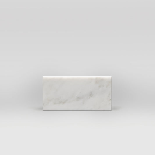 Oriental White/Eastern White Polished 3"x6" Marble Tiles 3"x6" / Polished BigAppleMarble.com