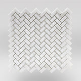 Thassos Polished Mini Herringbone - BigAppleMarble.com
