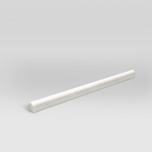 Thassos Polished Pencil 1/2"x12" Marble Moulding - BigAppleMarble.com